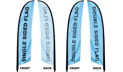 Feather Angled Flag