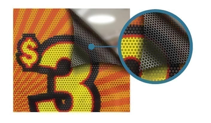 Adhesive Window Perf